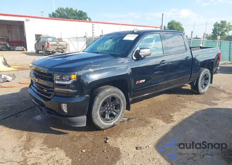 2017 Chevrolet Silverado 1500 2Lz из США, поврежденный, VIN 3GCUKSEC6HG182546
